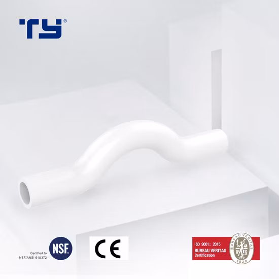 Raccord de tuyau en plastique standard ASTM D2466 (PVC/CPVC/PPR/plastique) pour l'alimentation en eau